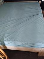 2 persoonsbed 160x200, incl beddengoed, Huis en Inrichting, Slaapkamer | Bedden, Ophalen, Tweepersoons, Hout, 160 cm