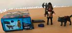 Playmobil 4810 Wolvenridder met Bijl., Ophalen of Verzenden, Zo goed als nieuw