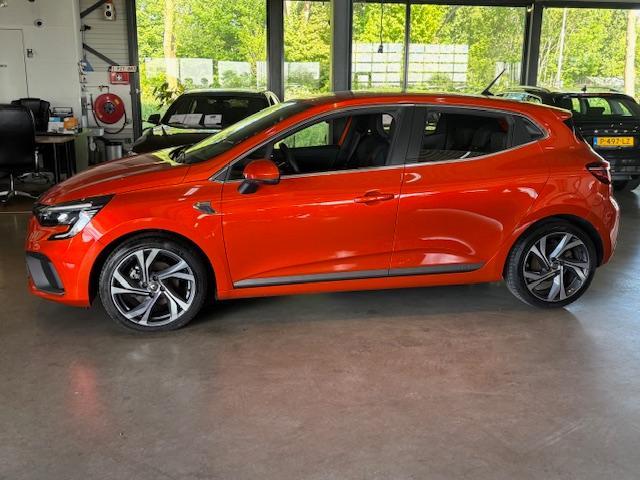 Renault Clio 1.6 E-Tech Hybrid E-140 R.S Line, Auto's, Renault, Stof, Gebruikt, USB, 23 km/l