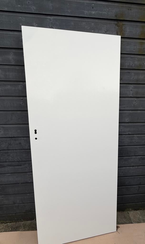 Deur 83 cm breed en 201,5 hoogte, Doe-het-zelf en Verbouw, Deuren en Horren, Ophalen, 80 tot 100 cm, 200 tot 215 cm, Hout