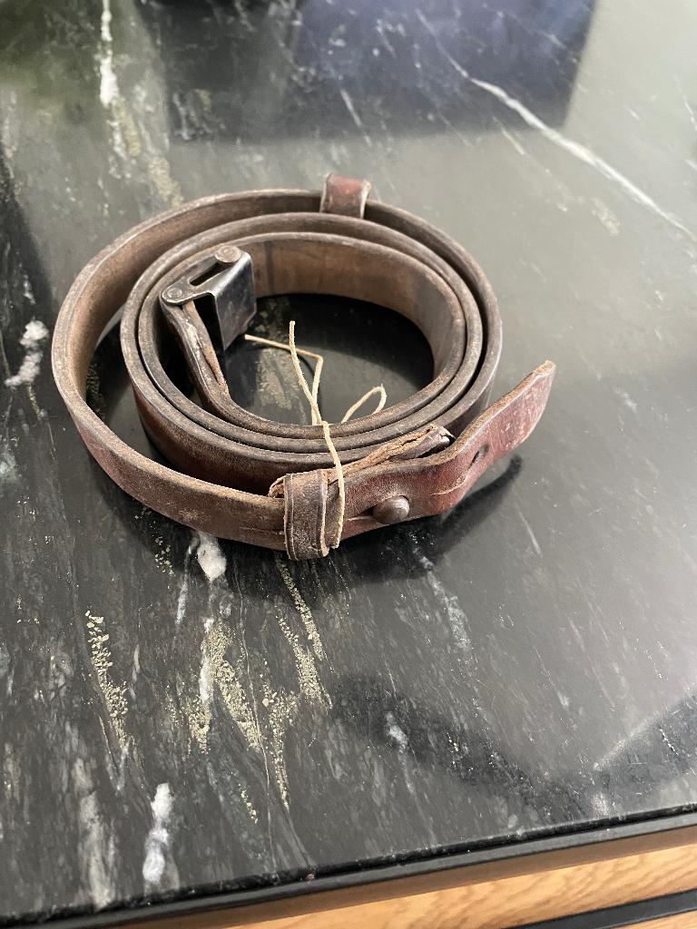 Duitse geweer riem K98 WW2, Ophalen of Verzenden, Landmacht, Duitsland, Kleding of Schoenen
