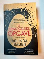 De Onmogelijke Opgave - Belinda Bauer (Literaire Thriller), Ophalen of Verzenden, Zo goed als nieuw, Europa overig