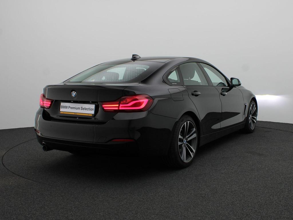 BMW 4 Serie Gran Coupé 418i Sportline | Achteruitrijcamera, Auto's, Automaat, Gebruikt, Euro 6, Met garantie (alle)