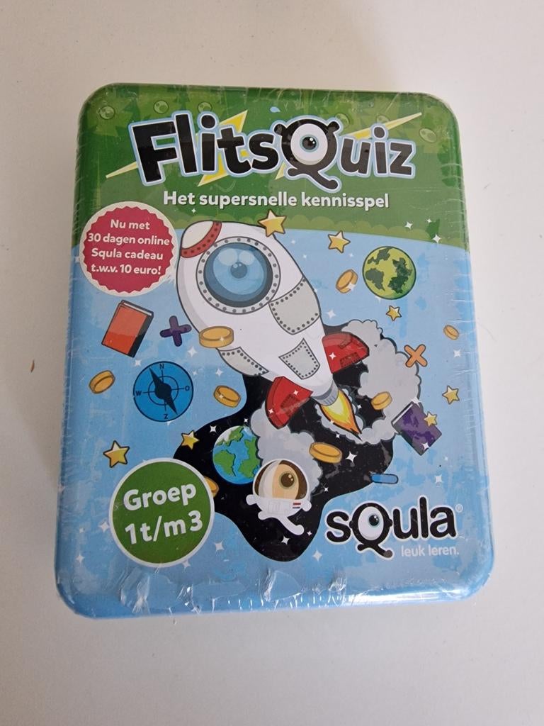 Hagelnieuw Squalaspel, Hobby en Vrije tijd, Gezelschapsspellen | Kaartspellen, Ophalen, Nieuw