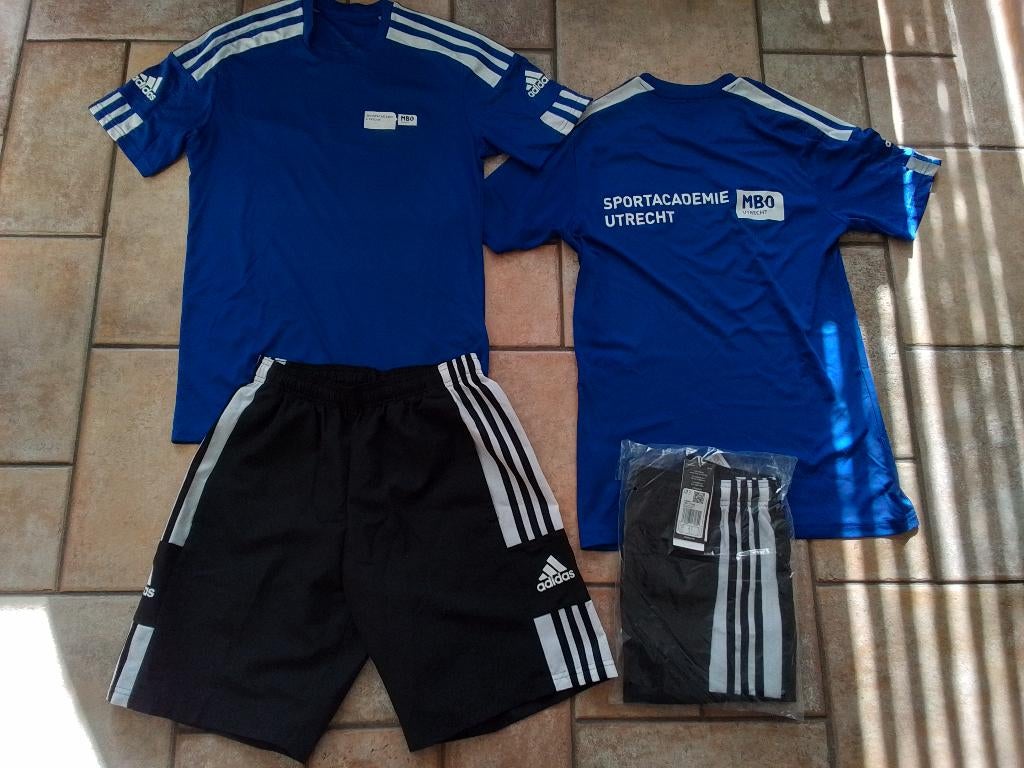 sportkleding voor Mbo Utrecht, Ophalen, Blauw, Zo goed als nieuw, Adidas