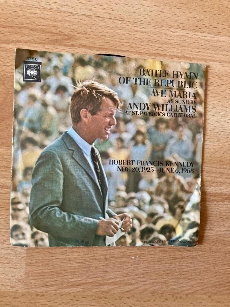 Single : Andy Williams at St. Patricks Cathedral., Cd's en Dvd's, Single, Ophalen of Verzenden, Zo goed als nieuw, Pop