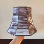 Vintage Paarse Tiffany Lampenkap voor Tafellamp, Aubergine, Ophalen of Verzenden, Zo goed als nieuw, Overige vormen, Minder dan 25 cm