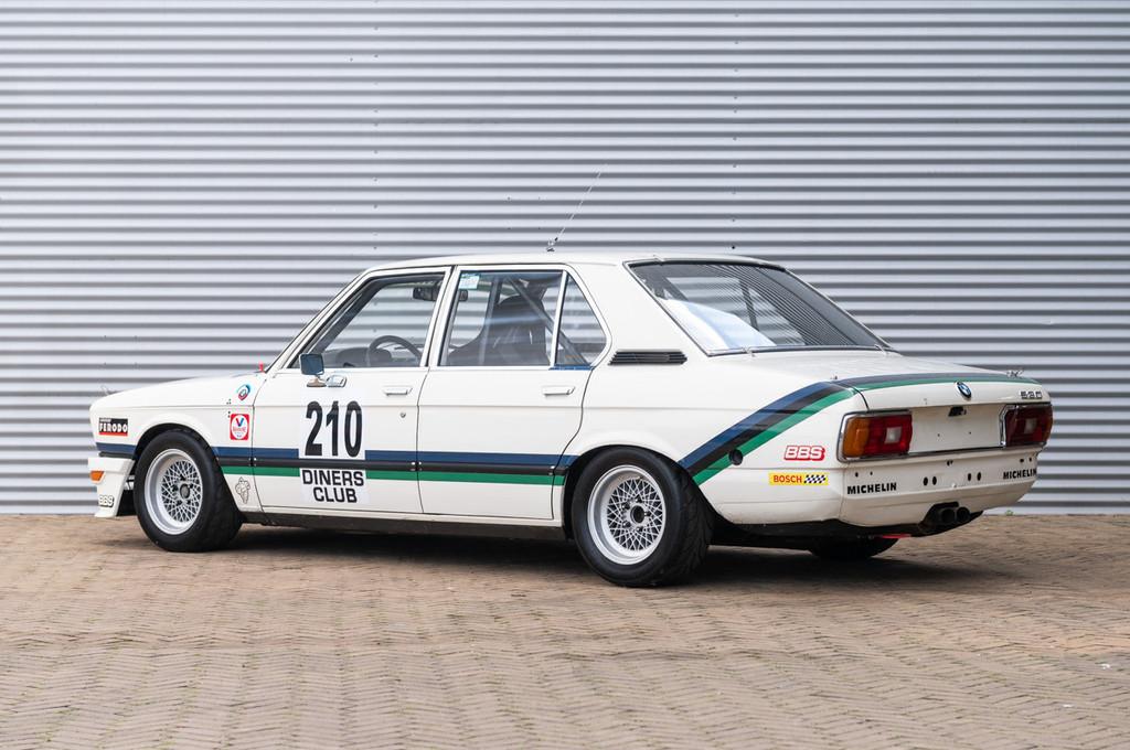 BMW 5 Serie 530i 1B Historic race car (bj 1977), 230 pk, 1 stoelen, Wit, Origineel Nederlands