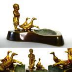 Vide poche / schaaltje ganzenhoeder / eendenhoeder gans eend, Ophalen of Verzenden