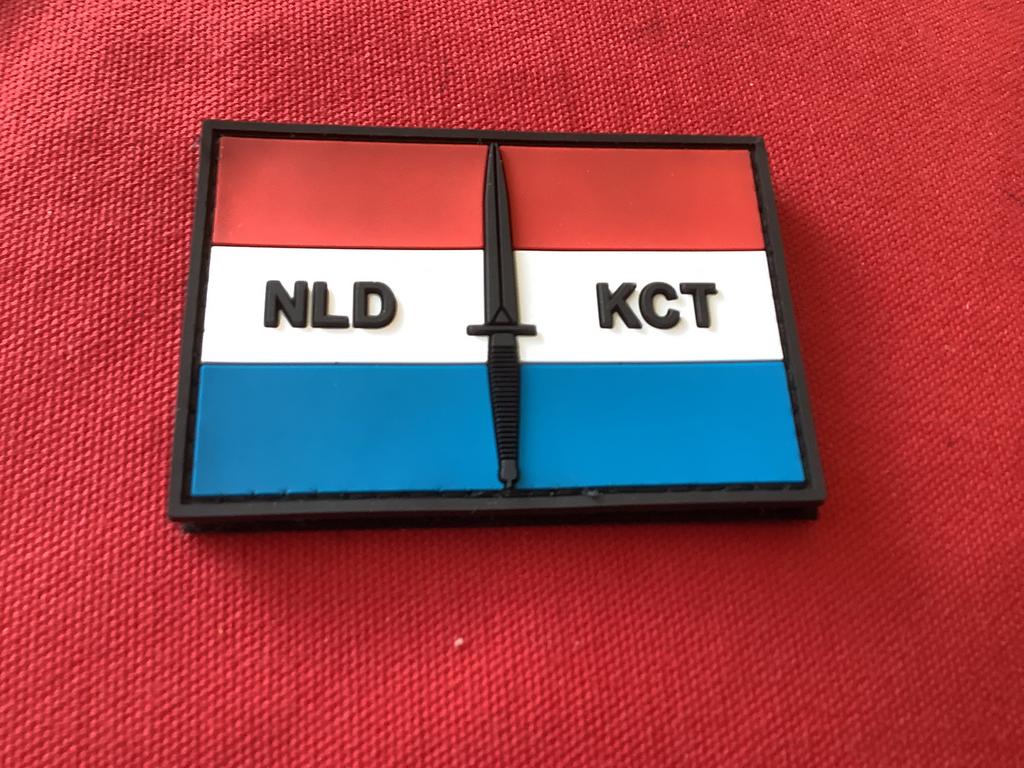 Badge van de KTC, Verzamelen, Ophalen of Verzenden, Landmacht, Nederland, Embleem of Badge