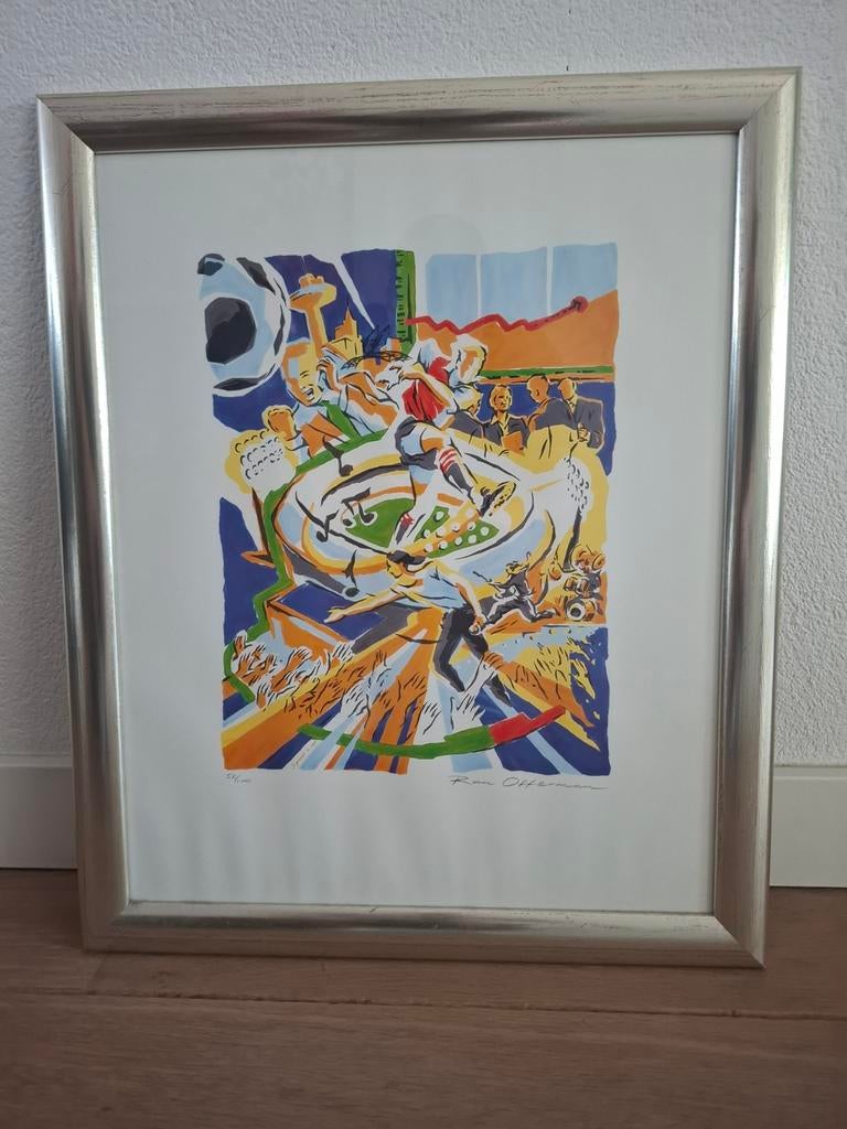 Schilderij: Feyenoord/Rotterdam, Antiek en Kunst, Ophalen