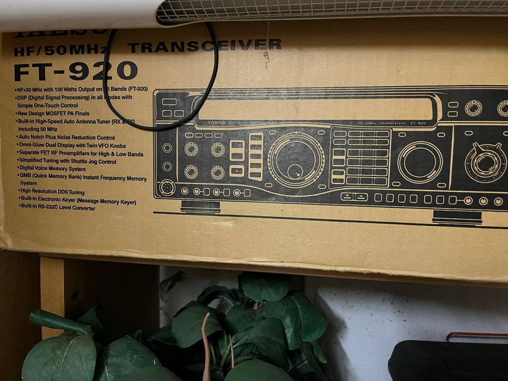 Yaesu FT-920 HF/50MHz Transceiver, Telecommunicatie, Ophalen of Verzenden, Gebruikt, Zender en Ontvanger