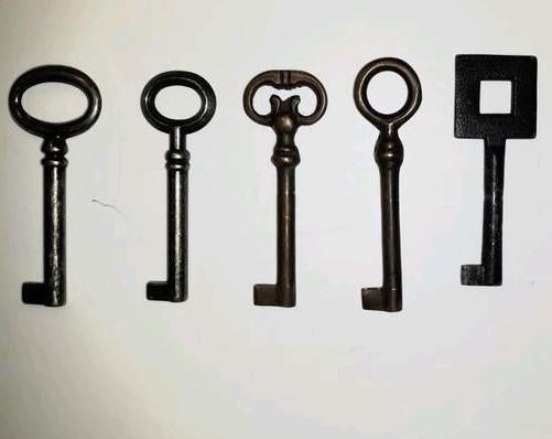 Div. KASTSLEUTELS /  DEURSLEUTELS, Ophalen, Slot