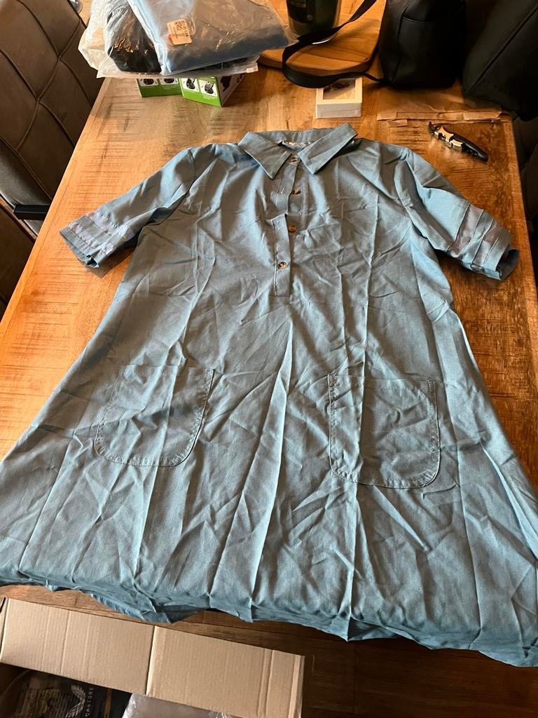 | Nieuw | Blauw Jurkje - M - |, Ophalen of Verzenden, Nieuw, Blauw, Boven de knie