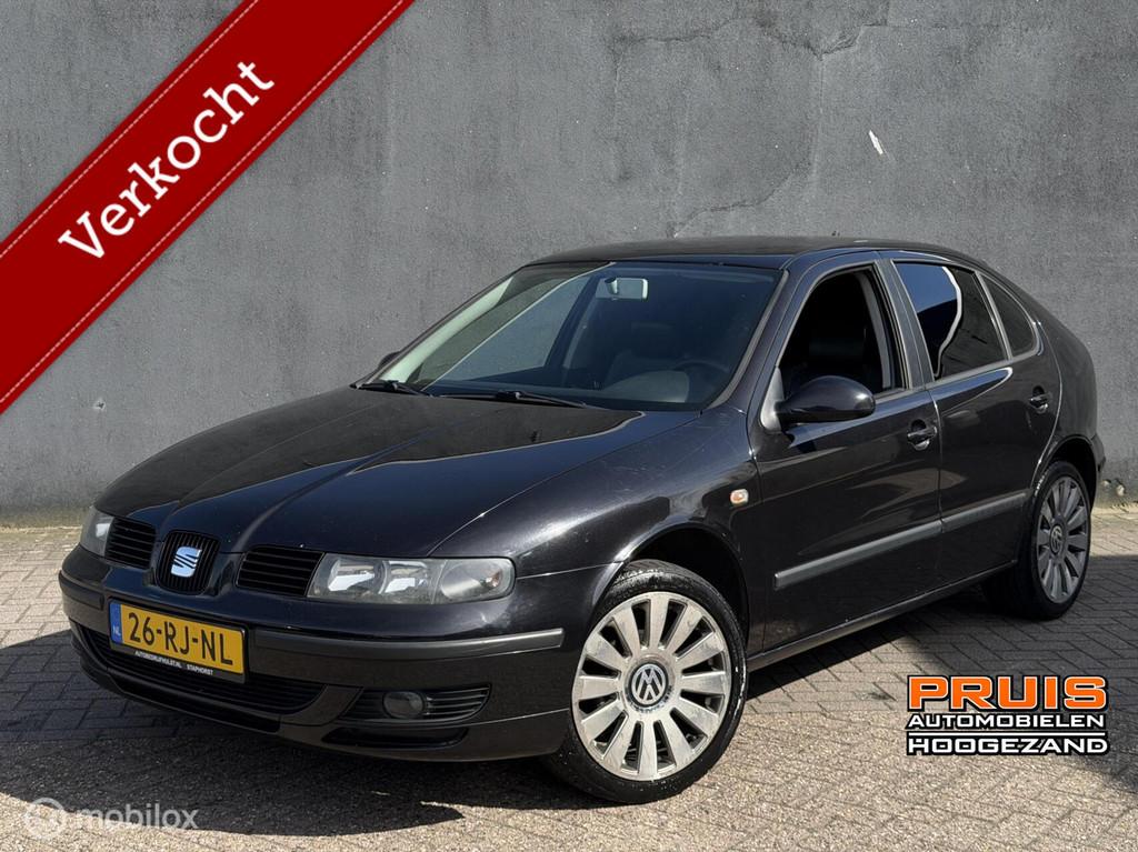 Seat Leon 1.6-16V Sport -RECARO-AIRCO- Apk (08-2026) *INRUIL, Voorwielaandrijving, Gebruikt, 4 cilinders, Leon