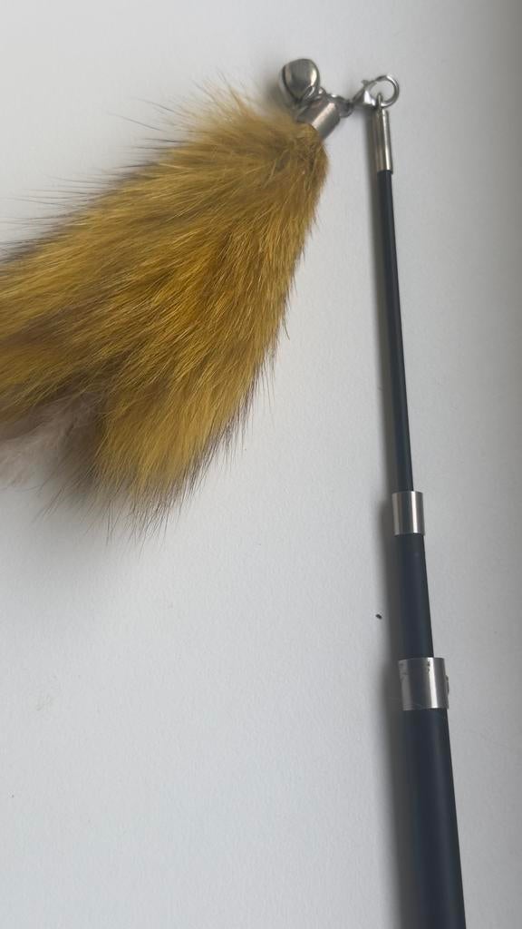 Flamingo speelhengel voor kat, Ophalen of Verzenden, Zo goed als nieuw, Speelhengel