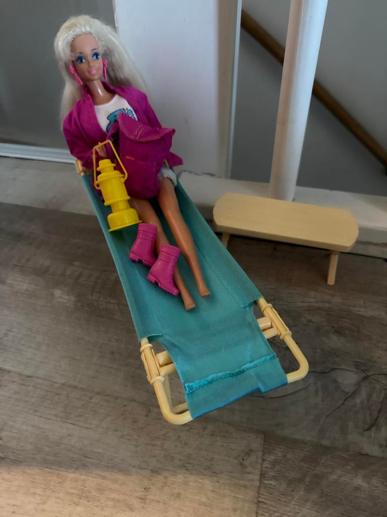 Vintage Barbie Camper 1993 met accessoires, Ophalen of Verzenden, Gebruikt, Meisje