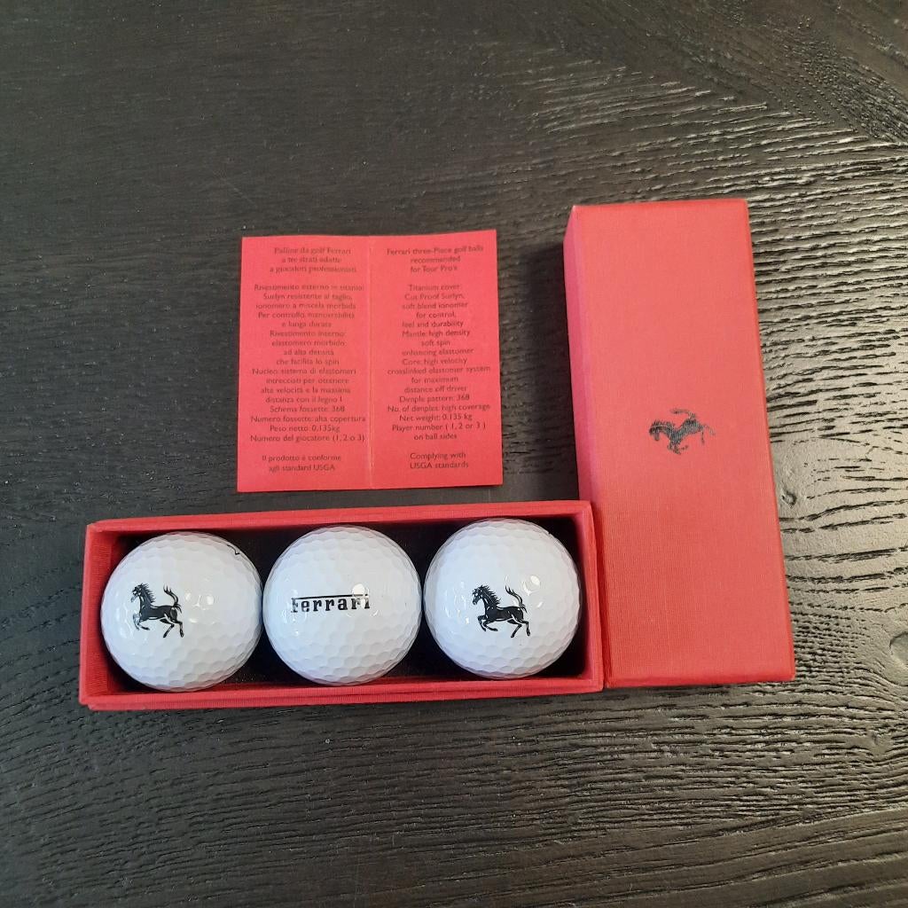 Ferrari golfballen, Verzamelen, Ophalen, Zo goed als nieuw, Overige typen