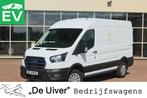 Ford E-Transit 350 L2H2 Trend 68 kWh Pro Power on board, Nav, 12 maanden, Gebruikt, 260 km, Wit