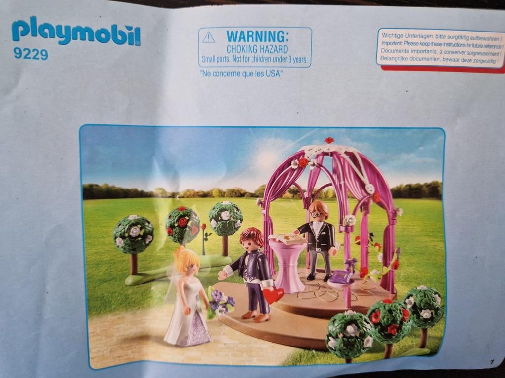 Playmobil 9229 Bruidspaar, Ophalen, Zo goed als nieuw