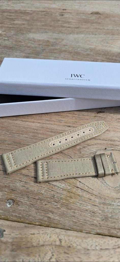 IWC Schaffhausen horlogebandje, Sieraden, Tassen en Uiterlijk, Horloges | Heren, Ophalen of Verzenden, Nieuw, Overige merken