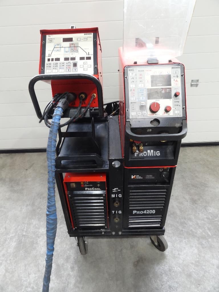 Mig/Mag/Tig lasapparaat Kemppi Pro 4200 Evolution Puls WTGK, Doe-het-zelf en Verbouw, Gereedschap | Lasapparaten, Ophalen of Verzenden