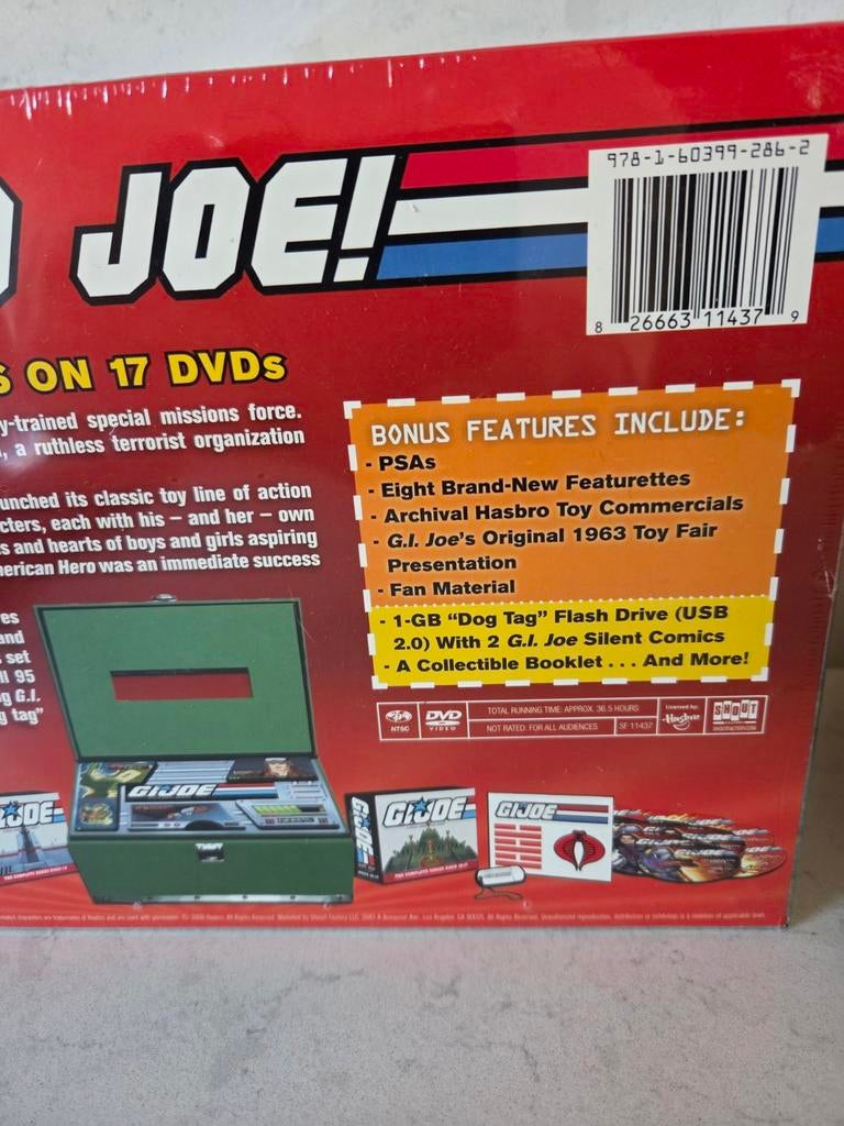 G.I. Joe - The Collector's set - Complete serie op 17 disc's, Cd's en Dvd's, Dvd's | Tv en Series, Alle leeftijden, Ophalen of Verzenden