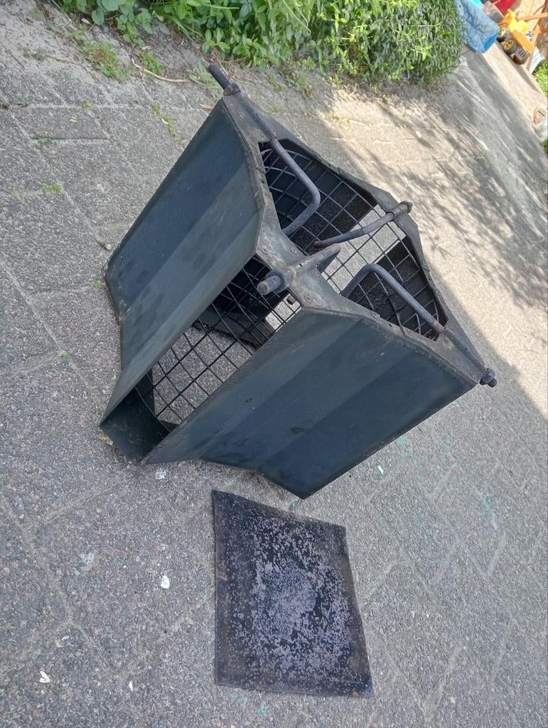 Firemaster schoorsteenkap, opknappertje, Ophalen