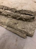 Gratis af te halen: Restjes Steenwol 4x 60x100 cm, Ophalen, Gebruikt, Steenwol, Minder dan 5 m²