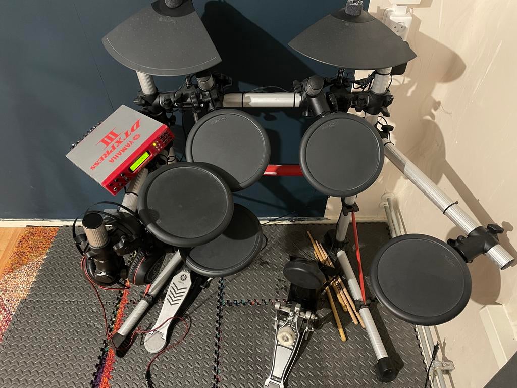 Yamaha DTXpress3 Elektrisch Drumstel, Muziek en Instrumenten, Drumstellen en Slagwerk, Ophalen, Gebruikt, Yamaha, Elektronisch