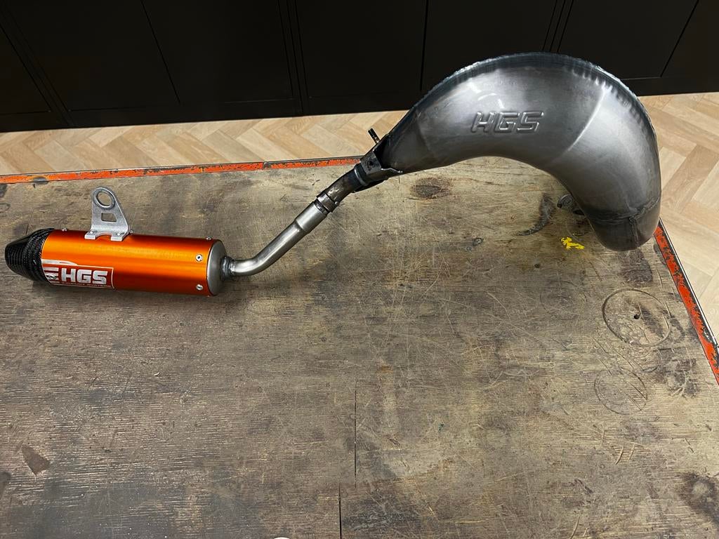 KTM SX 65 uitlaatbocht met demper bj 2025, Ophalen of Verzenden, Gebruikt