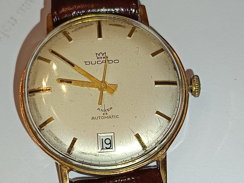 Ducado Anker 25 Automatisch Horloge Vintage - Restauratie, Sieraden, Tassen en Uiterlijk, Ophalen