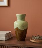 Vintage Scheurich vaas (HKliving stijl), Overige kleuren, Aardewerk of Porselein, Ophalen of Verzenden, Zo goed als nieuw