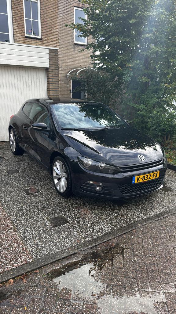Volkswagen Scirocco 1.4 TSI 118KW 2009 Zwart, Auto's, Voorwielaandrijving, Euro 5, 15 km/l, Zwart