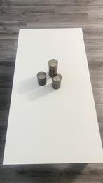 Zwart wit woonkamer set hoogglans, Ophalen, 100 tot 150 cm, 50 tot 100 cm, Zo goed als nieuw