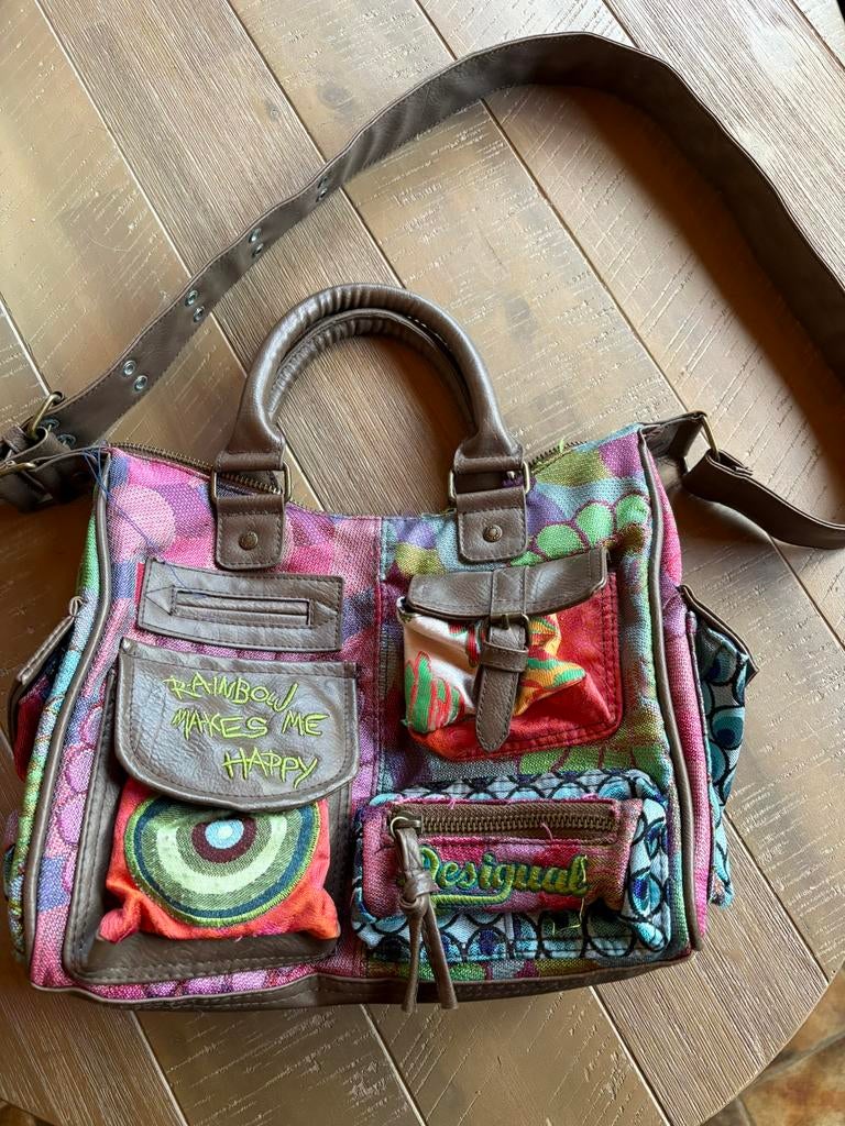 Desigual handtas, Sieraden, Tassen en Uiterlijk, Ophalen of Verzenden, Zo goed als nieuw, Overige kleuren, Schoudertas