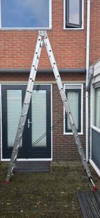 Altrex Reformladder 2x12 treden, Ophalen, Gebruikt, Ladder, Opvouwbaar of Inschuifbaar