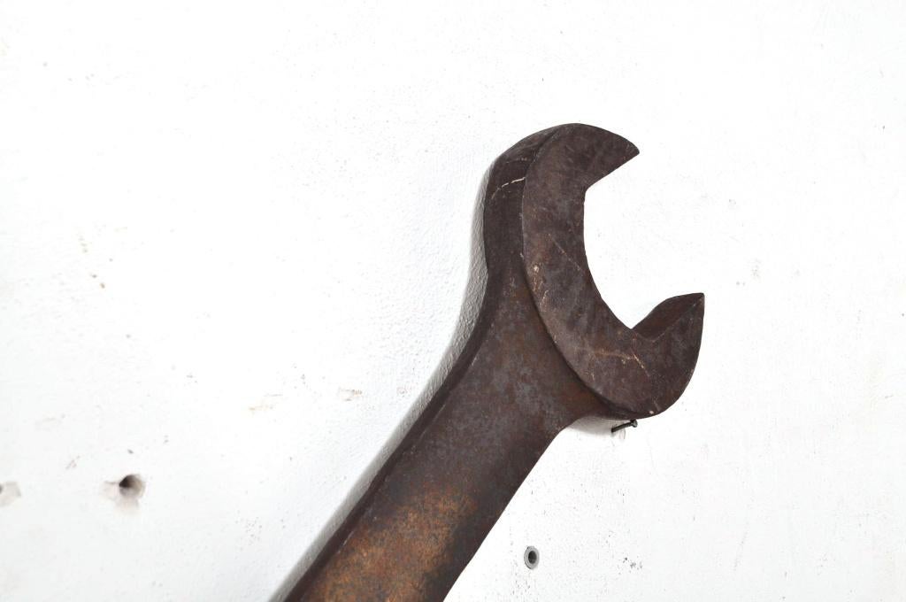 Industriële steeksleutel XL gereedschap deco 58 cm mancave, Ophalen of Verzenden, Gebruikt