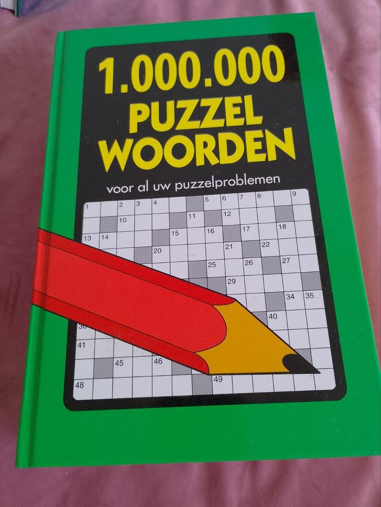 1.000.000 puzzelwoorden–puzzelwoordenboek (dikke uitgave), Hobby en Vrije tijd, Denksport en Puzzels, Ophalen of Verzenden, 500 t/m 1500 stukjes