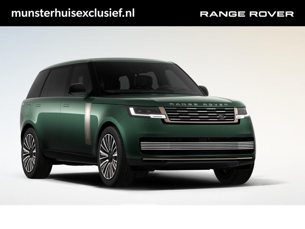 Land Rover Range Rover 3.0 P460e LWB SV PHEV | British Racin, Automaat, 12 maanden, 460 pk, Hybride Elektrisch/Benzine