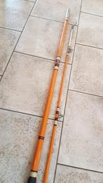 Vol glas hengel zeevissen zee hengel Rotterdam oude hengel, Ophalen of Verzenden, Werphengel