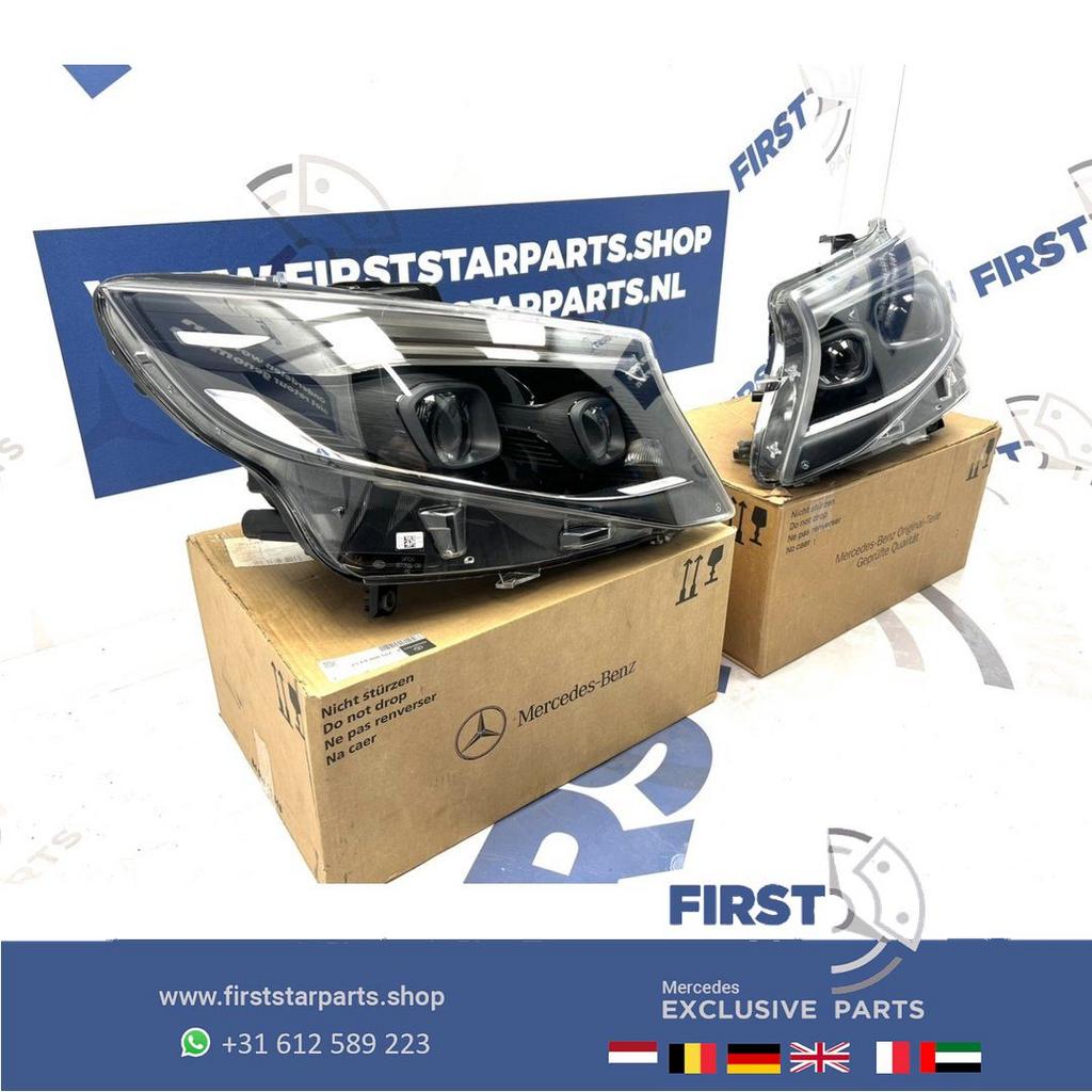 W447 V KLASSE FACELIFT LED MULTIBEAM KOPLAMP SET 2024 VITO O, Gebruikt, -, Ophalen of Verzenden, -