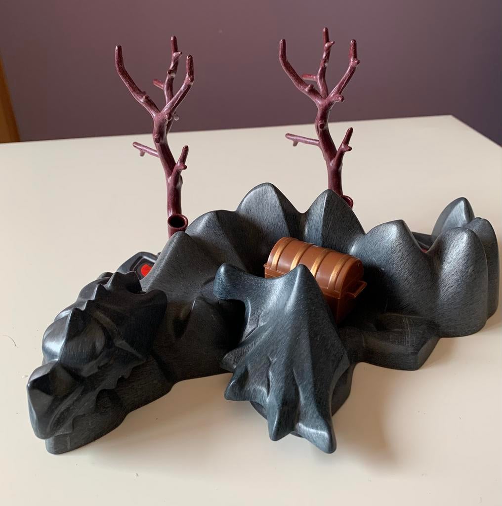 Draak met schatkist, Playmobil, Ophalen of Verzenden, Zo goed als nieuw