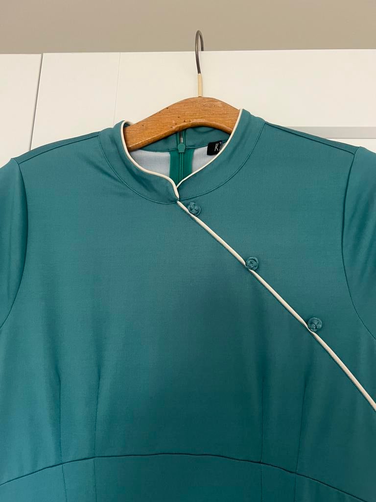 Mooie jurk van King Louie, Kleding | Dames, Jurken, Maat 38/40 (M), Ophalen of Verzenden, Zo goed als nieuw, Knielengte