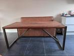 Eettafel Industrieel Acaciahout, Huis en Inrichting, Tafels | Eettafels, Ophalen, 50 tot 100 cm, Zo goed als nieuw, 150 tot 200 cm