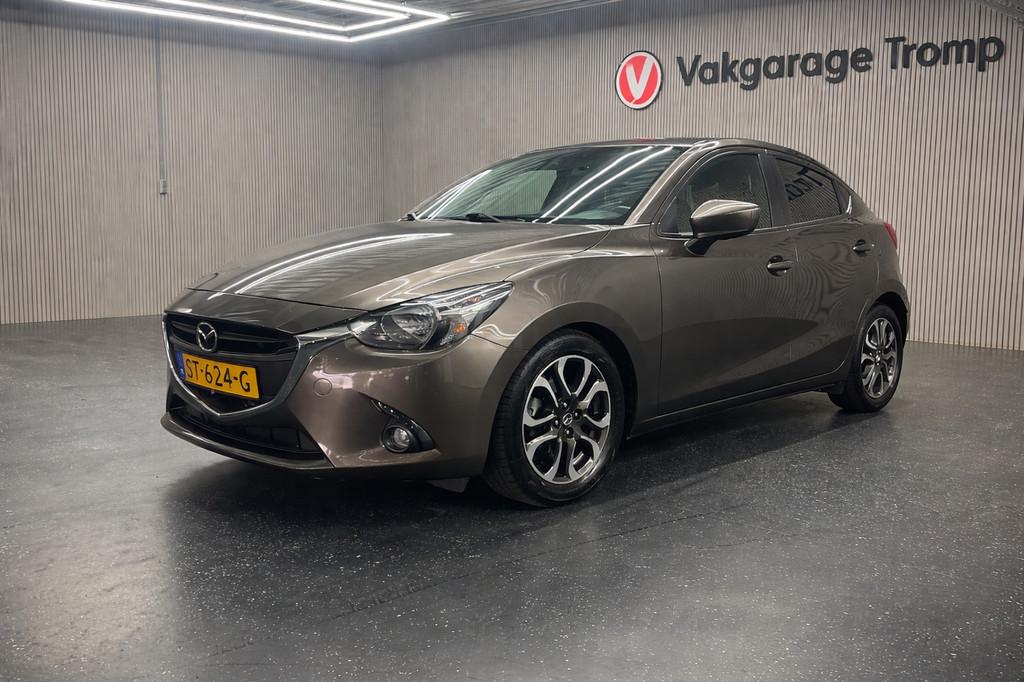 Mazda 2 1.5 Skyactiv-G TS+ | Navi | Trekhaak | Airco, Auto's, Mazda, Voorwielaandrijving, Stof, Gebruikt, 4 cilinders