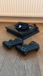 Playstation 4 + twee Dualshock Controllers, Ophalen, Gebruikt, Controller, PlayStation 4