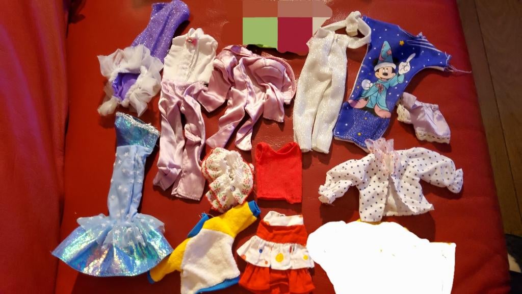 Vintage Barbie Sindy Fleur Tienerpop outfit kleding broek, Verzamelen, Ophalen of Verzenden, Fashion Doll