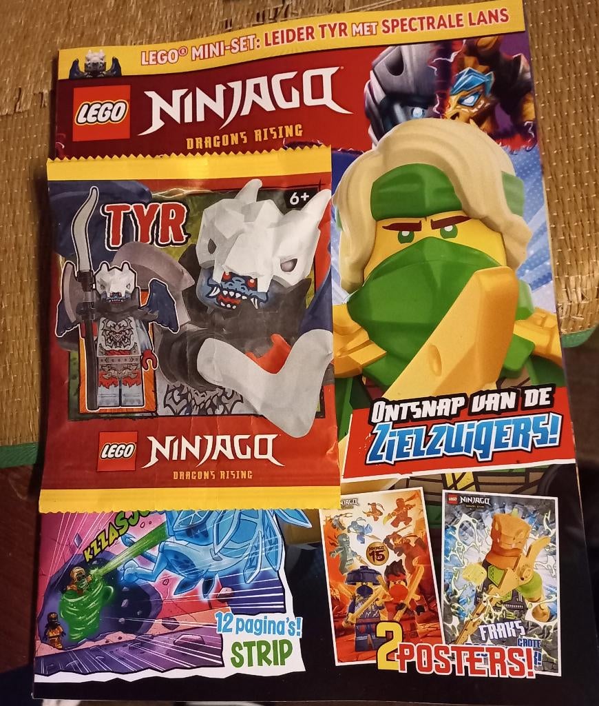 Lego Ninjago Tyr , in zakje op magazine nieuw ongebruikt, Kinderen en Baby's, Speelgoed | Duplo en Lego, Ophalen of Verzenden