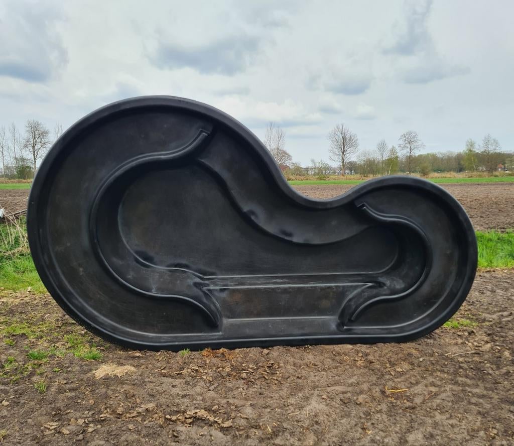 Grote Polyester Vijver ( 400 cm X 230 cm X 60 cm ), Tuin en Terras, Vijvers, Ophalen of Verzenden